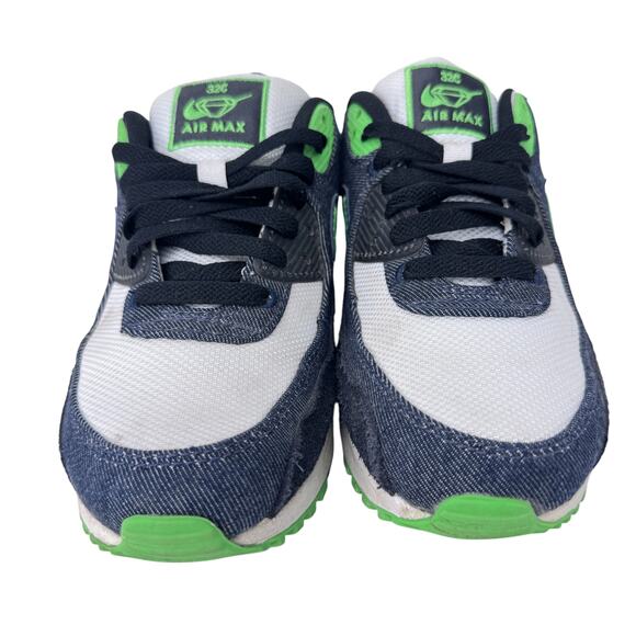 Nike Air Max 90 SE Scream Sneakers Mens US 6 White Round Toe Lace Up DN4155-001 - Picture 4 of 10